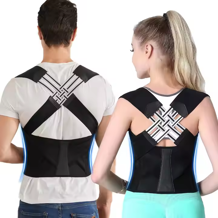 Posture Corrector Adjustable Back Belt / Slouching Relieve Pain Belt Women Men