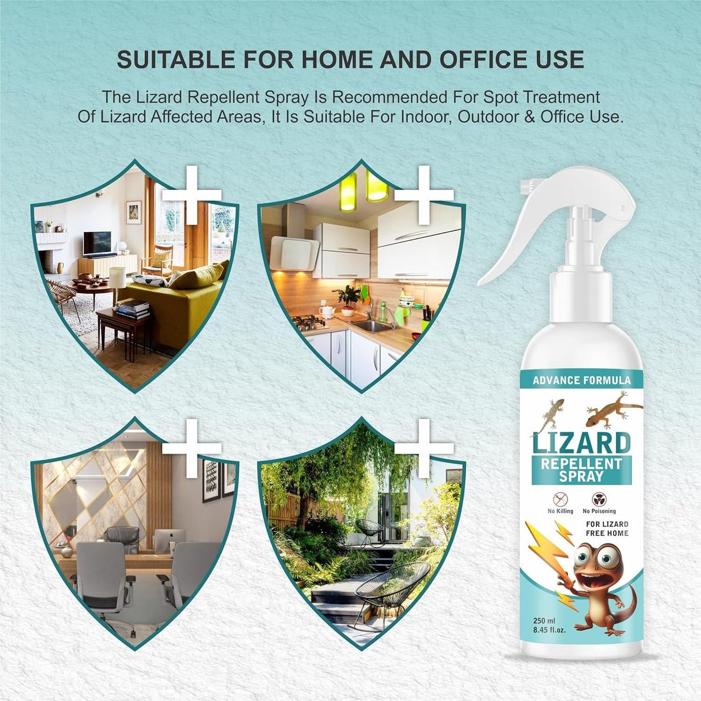 Lizard Repellent for Home Spray Pest Control 250ML (BUY 1 GET 1 FREE🔥)